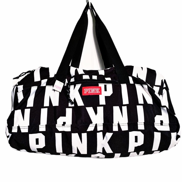 PINK Victoria's Secret Handbags - PINK Logo Duffle Bag. NWT.
